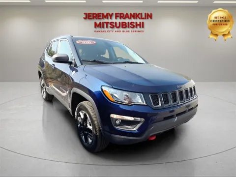 Blue 2018 Jeep Compass Trailhawk for sale in Kansas City, MO