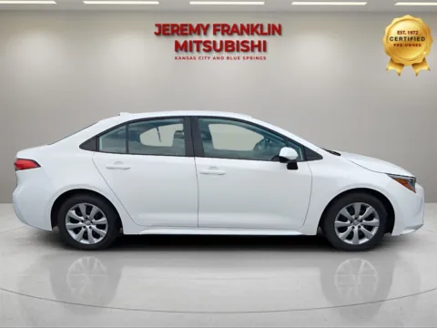 Photos of 2023 Toyota Corolla LE for sale in Kansas City, MO at Jeremy Franklin Mitsubishi