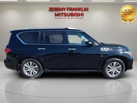Another view of 2017 INFINITI QX80 Limited for sale in Kansas City, MO at Jeremy Franklin Mitsubishi