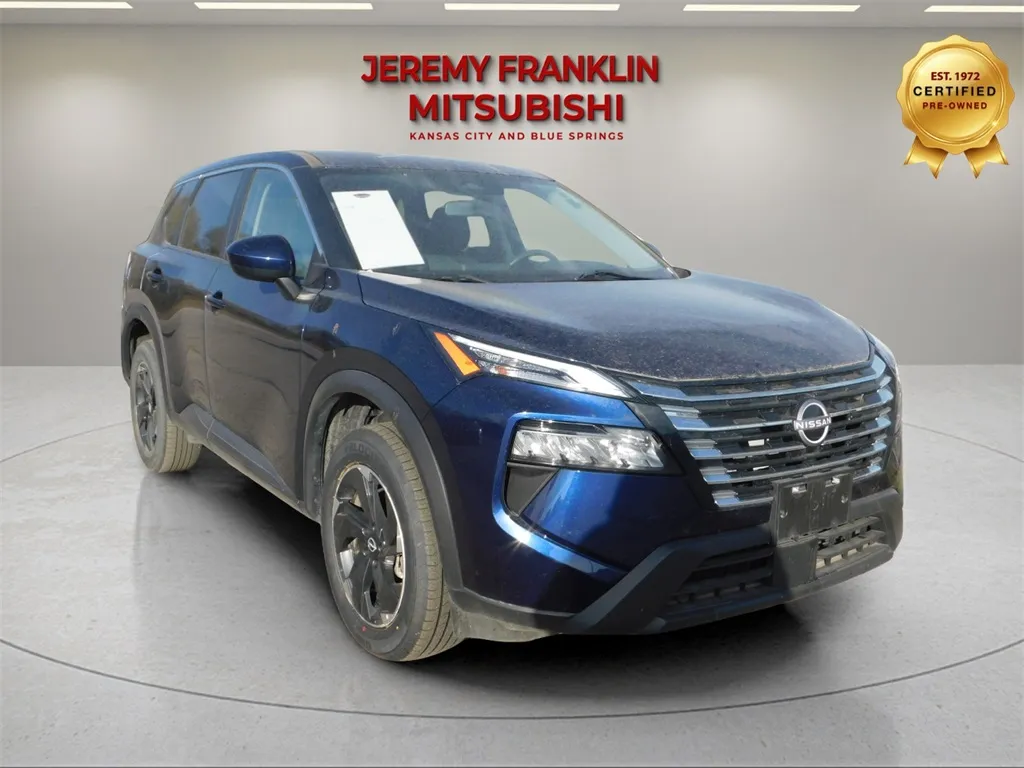 Blue 2024 Nissan Rogue SV for sale in Kansas City, MO