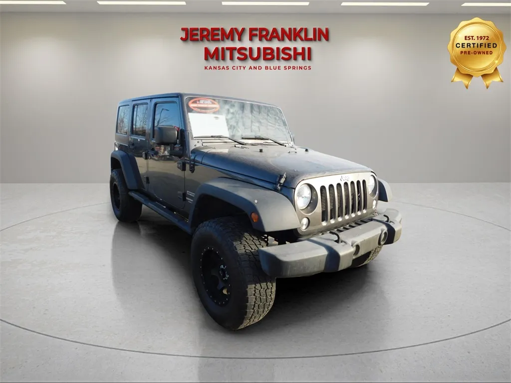 Used 2017 Jeep Wrangler Unlimited Sport S with VIN 1C4BJWDG5HL531365 for sale in Kansas City