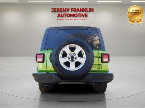 More photos of 2018 Jeep Wrangler Unlimited Sport S at Jeremy Franklin Automotive of Blue Springs, MO