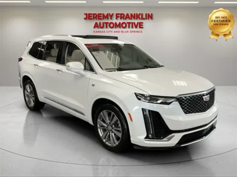 White 2023 Cadillac XT6 Premium Luxury for sale in Blue Springs, MO