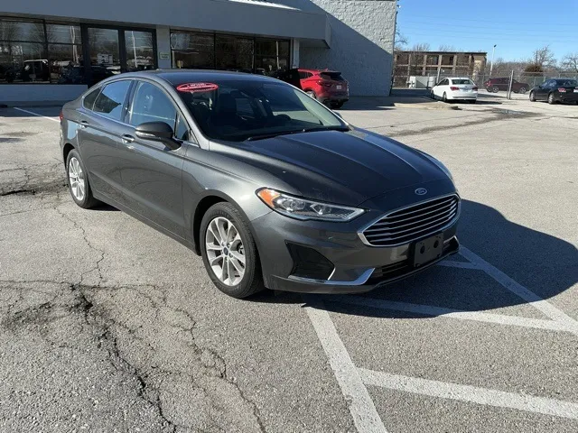 Gray 2020 Ford Fusion Hybrid SEL for sale in Blue Springs, MO