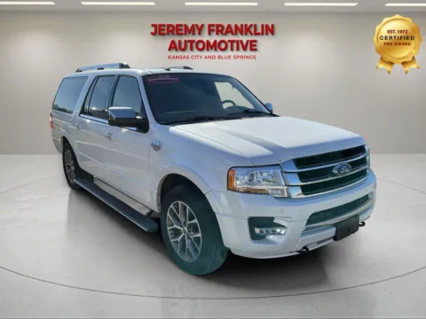 White 2017 Ford Expedition EL King Ranch for sale in Blue Springs, MO