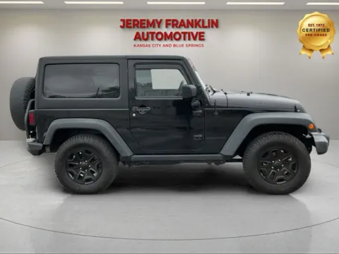 Photos of 2016 Jeep Wrangler Willys Wheeler for sale in Blue Springs, MO at Jeremy Franklin Automotive of Blue Springs