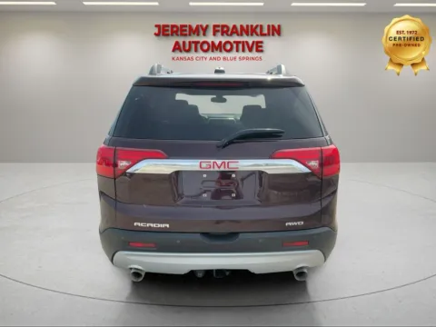 More photos of 2018 GMC Acadia SLT-2 at Jeremy Franklin Automotive of Blue Springs, MO