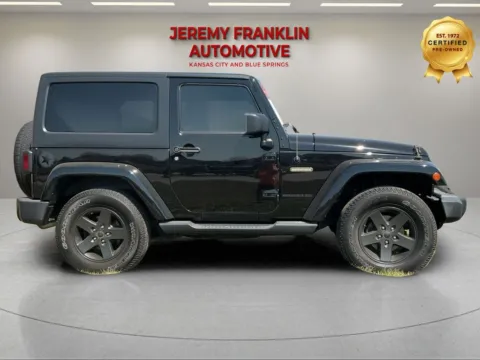 Photos of 2016 Jeep Wrangler Freedom Edition for sale in Blue Springs, MO at Jeremy Franklin Automotive of Blue Springs