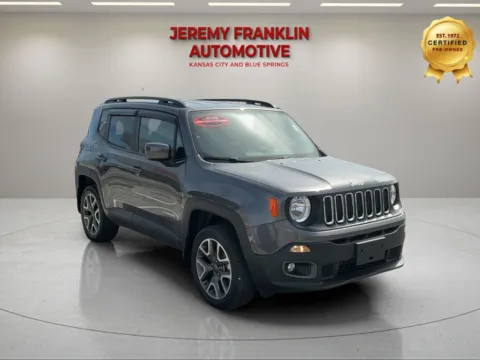 Gray 2017 Jeep Renegade Latitude for sale in Blue Springs, MO