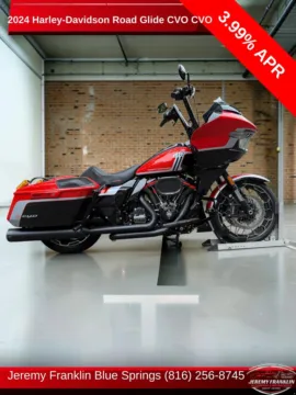 Orange 2024 Harley-Davidson Road Glide CVO for sale in Blue Springs, MO