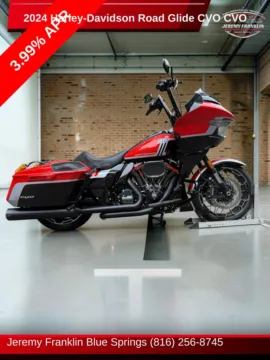 Orange 2024 Harley-Davidson Road Glide CVO for sale in Blue Springs, MO