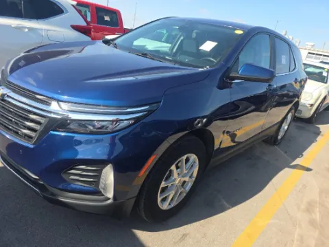 Blue 2022 Chevrolet Equinox LT for sale in Blue Springs, MO