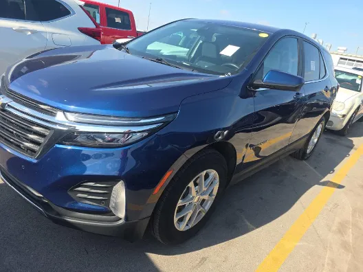 Blue 2022 Chevrolet Equinox LT for sale in Blue Springs, MO