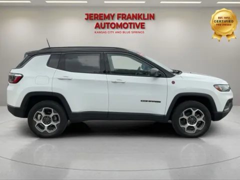 Photos of 2022 Jeep Compass Trailhawk for sale in Blue Springs, MO at Jeremy Franklin Automotive of Blue Springs