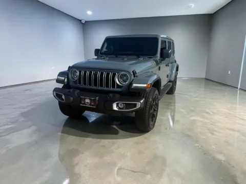 Blue 2025 Jeep Wrangler Sahara 4xe for sale in Blue Springs, MO