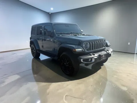 Blue 2025 Jeep Wrangler Sahara 4xe for sale in Blue Springs, MO