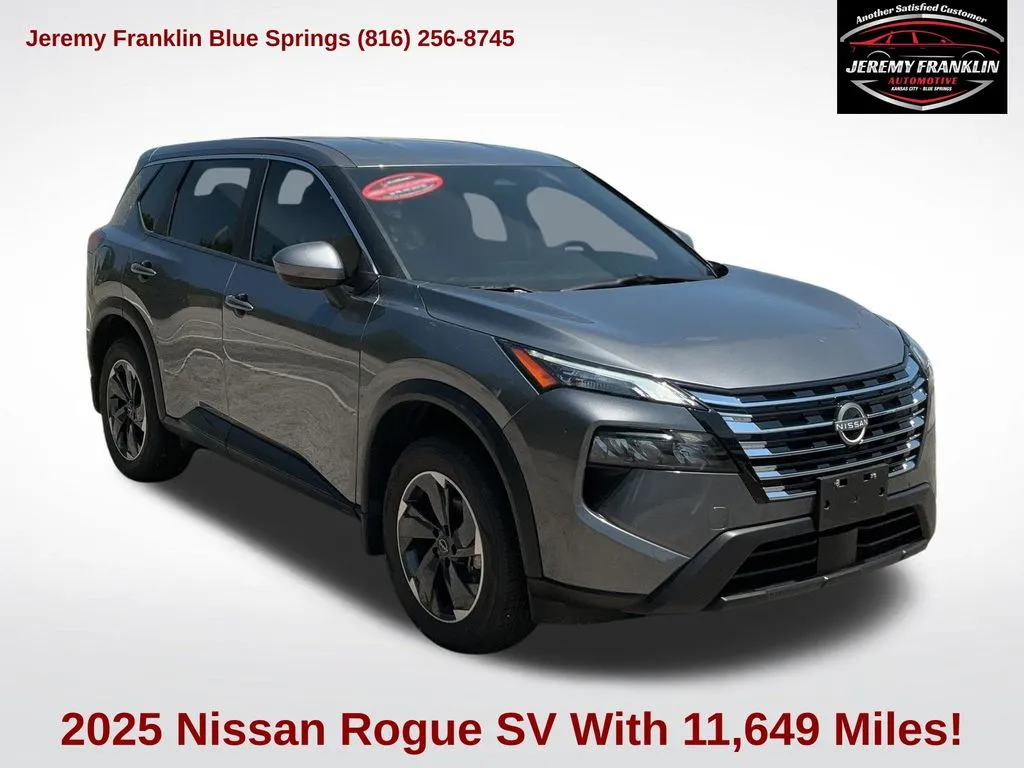 Gray 2025 Nissan Rogue SV for sale in Blue Springs, MO