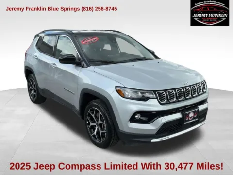 Silver 2025 Jeep Compass Limited for sale in Blue Springs, MO