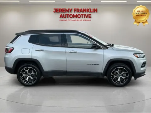 Photos of 2025 Jeep Compass Limited for sale in Blue Springs, MO at Jeremy Franklin Automotive of Blue Springs