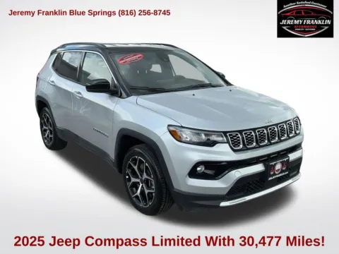 Silver 2025 Jeep Compass Limited for sale in Blue Springs, MO