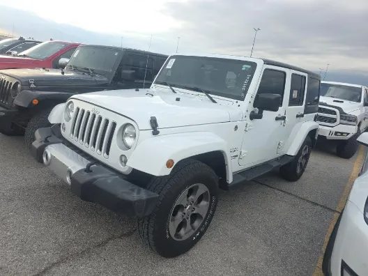 White 2018 Jeep Wrangler JK Unlimited Sahara for sale in Blue Springs, MO
