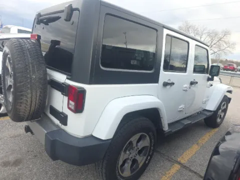 Another view of 2018 Jeep Wrangler JK Unlimited Sahara for sale in Blue Springs, MO at Jeremy Franklin Automotive of Blue Springs