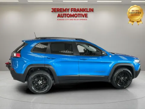 Photos of 2020 Jeep Cherokee Trailhawk for sale in Blue Springs, MO at Jeremy Franklin Automotive of Blue Springs