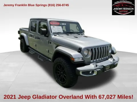 Silver 2021 Jeep Gladiator Overland for sale in Blue Springs, MO
