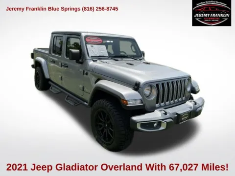 Silver 2021 Jeep Gladiator Overland for sale in Blue Springs, MO
