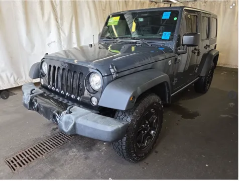 Gray 2018 Jeep Wrangler JK Unlimited Willys Wheeler for sale in Blue Springs, MO