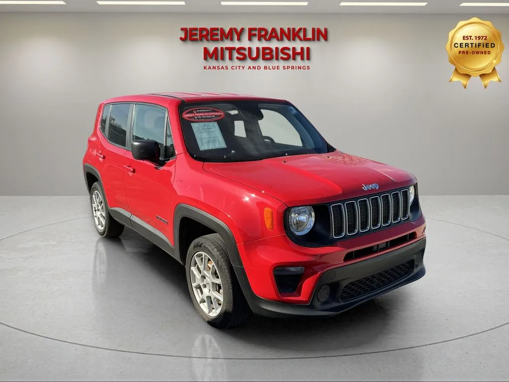 Red 2023 Jeep Renegade Latitude for sale in Blue Springs, MO