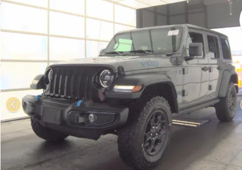 Gray 2023 Jeep Wrangler Willys 4xe for sale in Blue Springs, MO