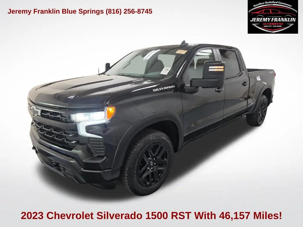 Black 2023 Chevrolet Silverado 1500 RST for sale in Blue Springs, MO