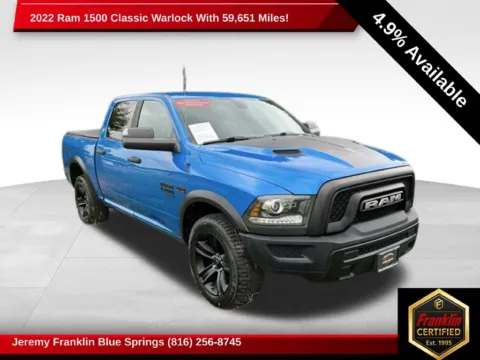 Blue 2022 Ram 1500 Classic Warlock for sale in Blue Springs, MO