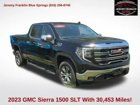Black 2023 GMC Sierra 1500 SLT for sale in Blue Springs, MO