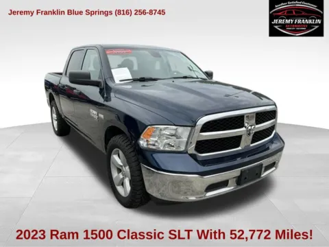 Blue 2023 Ram 1500 Classic SLT for sale in Blue Springs, MO