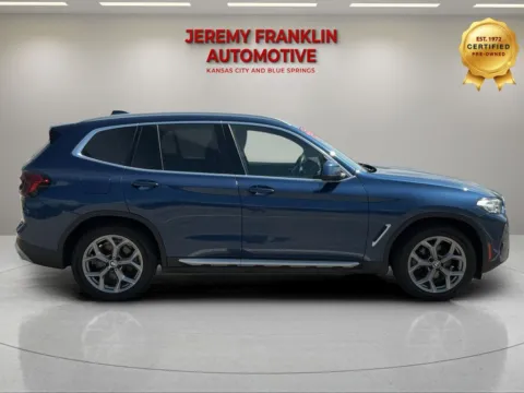 Photos of 2023 BMW X3 xDrive30i for sale in Blue Springs, MO at Jeremy Franklin Automotive of Blue Springs