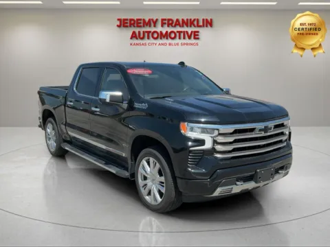 Black 2022 Chevrolet Silverado 1500 High Country for sale in Blue Springs, MO