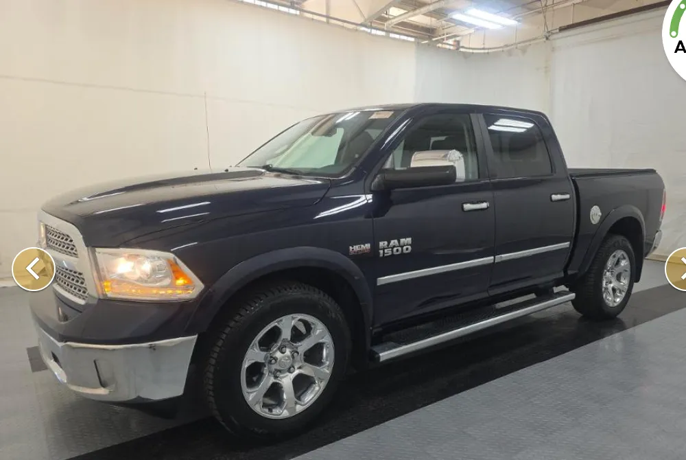 Blue 2017 Ram 1500 Laramie for sale in Blue Springs, MO
