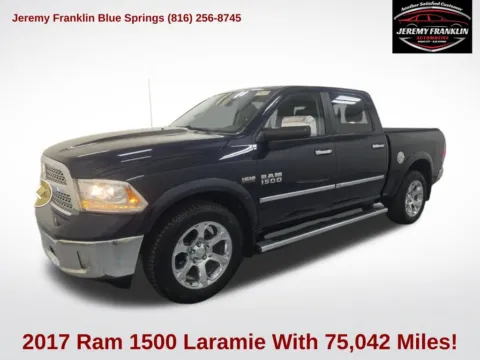 Blue 2017 Ram 1500 Laramie for sale in Blue Springs, MO