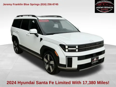 White 2024 Hyundai Santa Fe Limited for sale in Blue Springs, MO