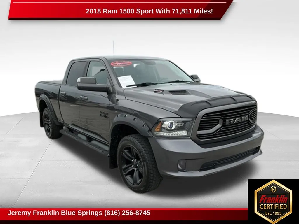 Gray 2018 Ram 1500 Sport for sale in Blue Springs, MO
