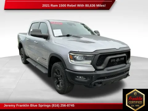 Silver 2021 Ram 1500 Rebel for sale in Blue Springs, MO