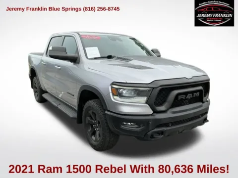 Silver 2021 Ram 1500 Rebel for sale in Blue Springs, MO