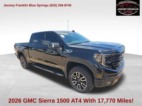Black 2026 GMC Sierra 1500 AT4 for sale in Blue Springs, MO