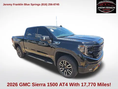 Black 2026 GMC Sierra 1500 AT4 for sale in Blue Springs, MO