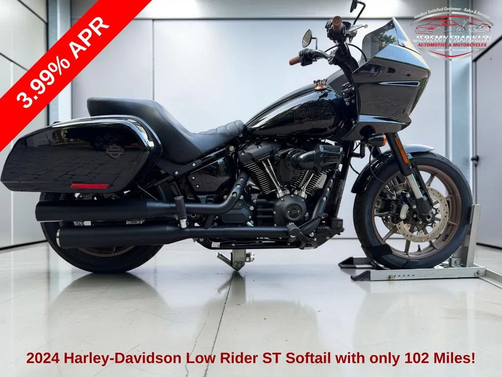 Black 2024 Harley-Davidson Low Rider ST Softail for sale in Blue Springs, MO