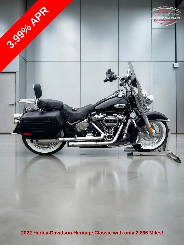 Used 2022 Harley-Davidson Heritage Classic for sale in Blue