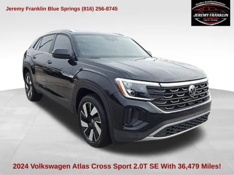 Black 2024 Volkswagen Atlas Cross Sport 2.0T SE w/Technology for sale in Blue Springs, MO