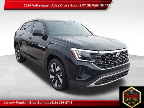 Black 2024 Volkswagen Atlas Cross Sport 2.0T SE w/Technology for sale in Blue Springs, MO